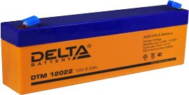 

Аккумулятор для ИБП Delta DTM 12022 (12В/2.2 А·ч)