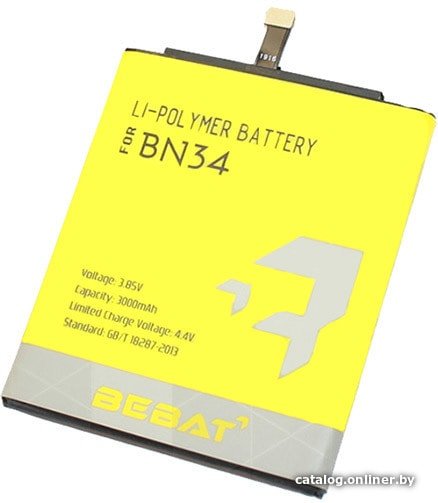 Аккумулятор для телефона Bebat BN34