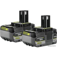 Набор аккумуляторов Ryobi RB1850X2 5133005305 (2x18В/5 Ah)