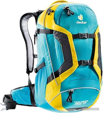 Туристический рюкзак Deuter Trans Alpine PRO 28 (petrol yellow)