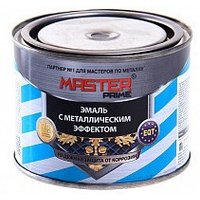 Эмаль Master Prime С металлическим эффектом 0.4 л (синий)
