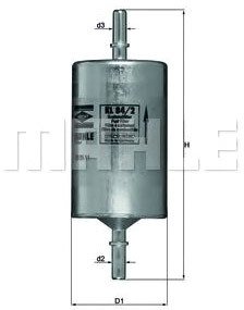 

Топливный фильтр Mahle Knecht KL842