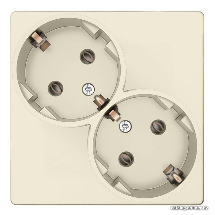 Розетка Simon 2450459-031 (слоновая кость)