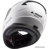 Мотошлем LS2 FF353 Rapid Single Mono (gloss white)