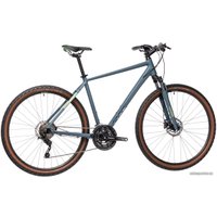 Велосипед Cube Nature Pro XL 2021 (сине-зеленый)