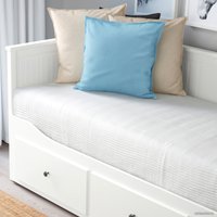 Кровать Ikea Хемнэс 200x80 (белый, оготнес жесткий) 994.281.21