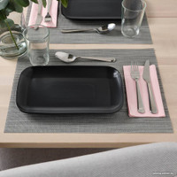 Набор обеденных тарелок Swed House Matset Plate Blank Beige MR3-21 (черный)