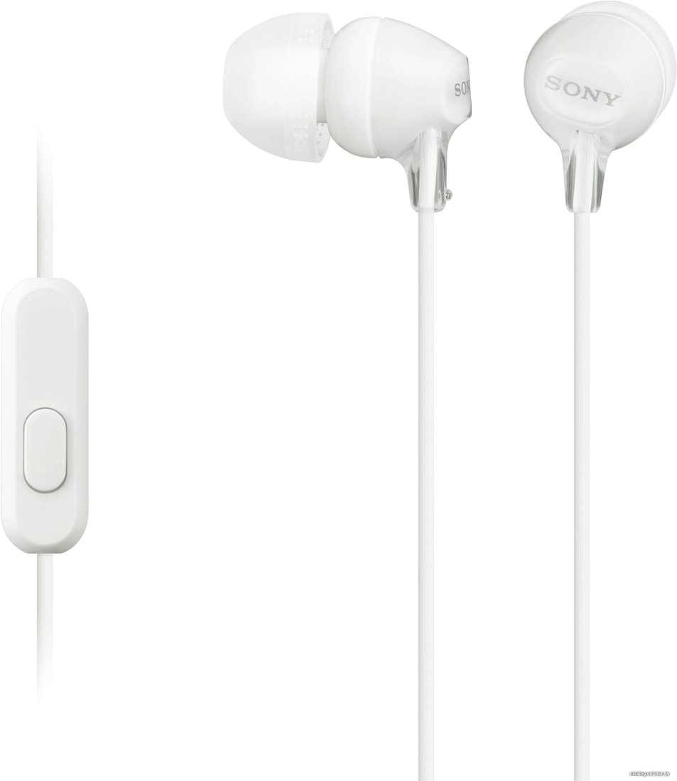 Наушники Sony MDR-EX15AP (белый)
