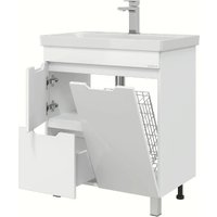 Onika Тумба с умывальником Айленд 70 107062 + Santek Адриана 70 1WH501628