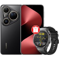 Телефон Huawei Pura 80 Ultra LMU-LX9 16GB/512GB (черный) + умные часы Huawei Watch GT 5 Pro по акции