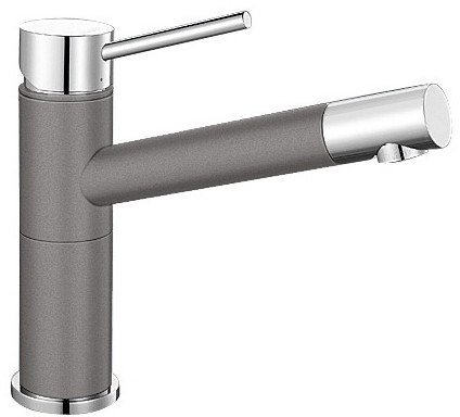 

Смеситель Blanco Alta Compact Silgranit (темная скала) [518810]