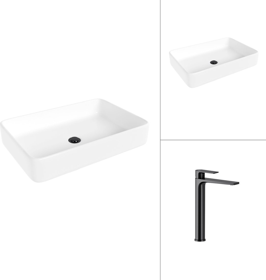 

Умывальник Lauter 21842 + Reef 21CK8678BS