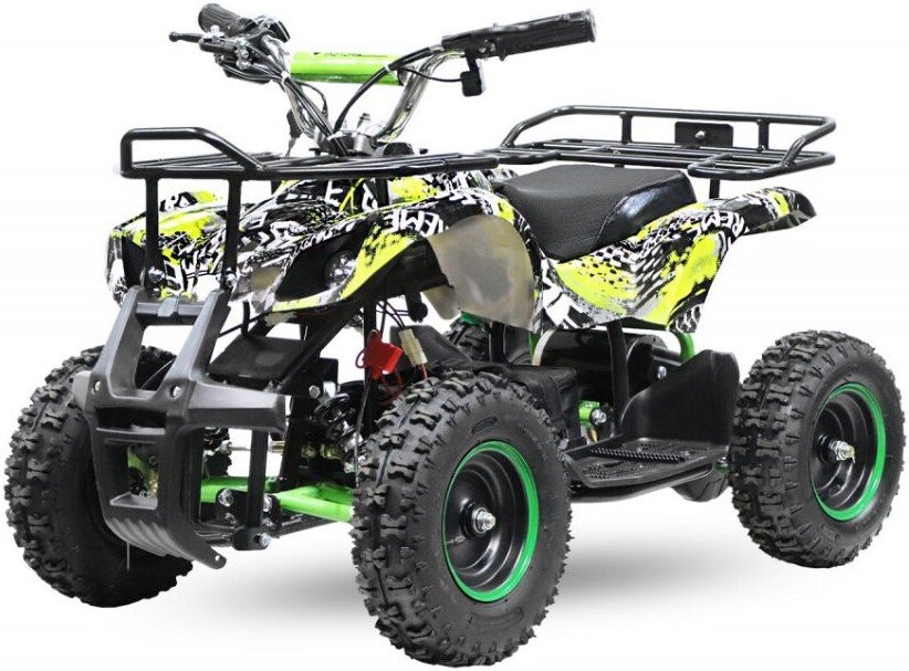 

Электроквадроцикл QMC ECO Nitro 48V 1000W (желтый/черный)