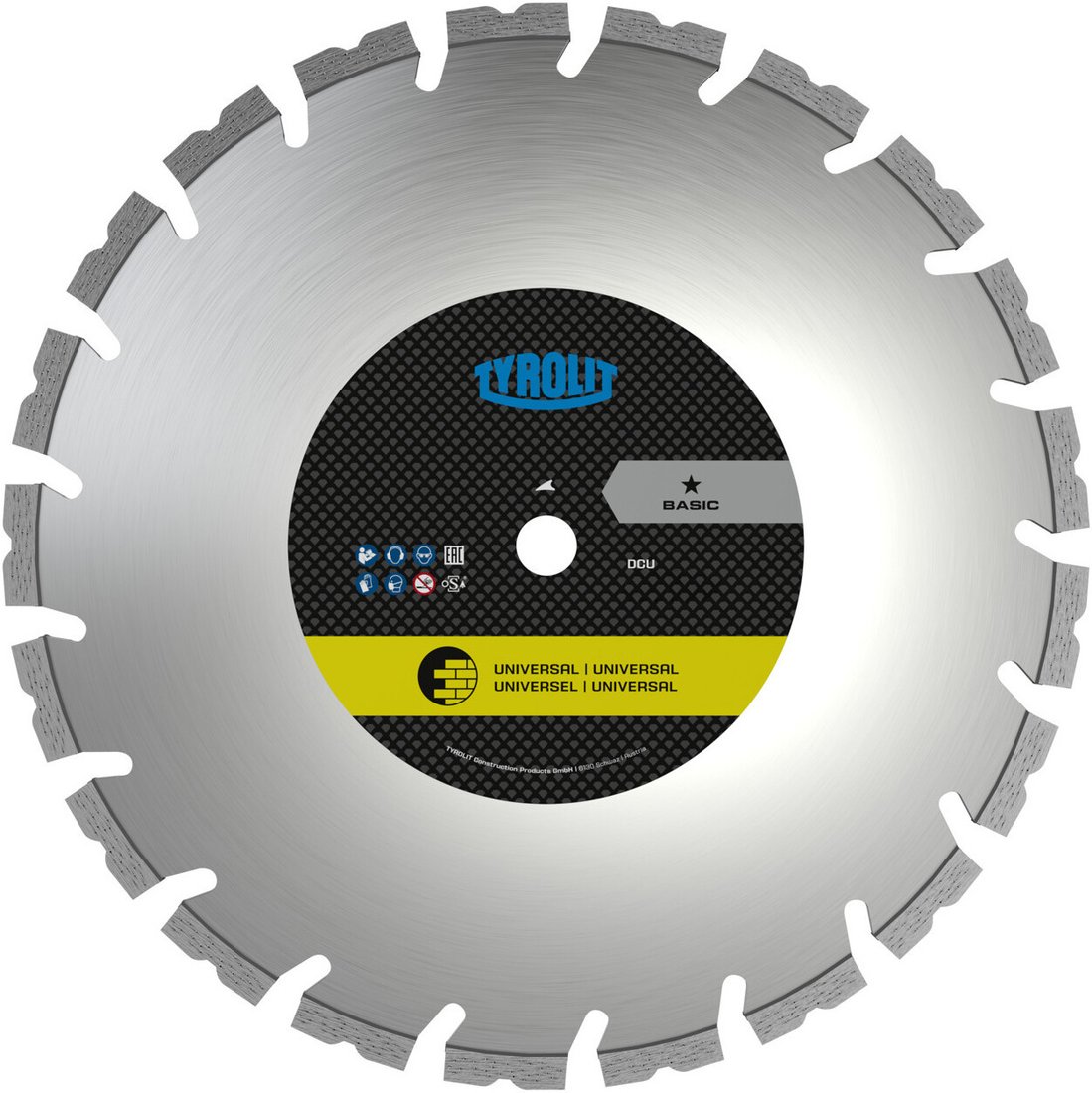 Отрезной диск алмазный  Tyrolit Basic DCU 350x3.2x25.4 34501462