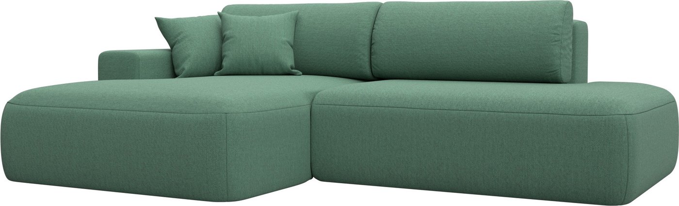 

Угловой диван Лига диванов Лига-036 НПБ Модерн левый 124699L (рогожка амур зеленый)