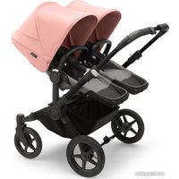 Универсальная коляска Bugaboo Donkey 5 Twin (Black/Grey/Morning Pink)