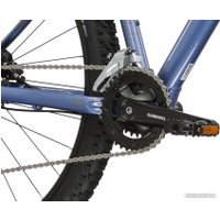 Велосипед Kross Level 2.0 29 M/17" 2024 (синий/серый глянцевый)