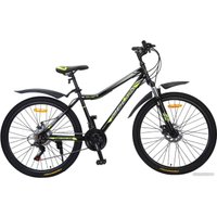 Велосипед Delta Street 27.5 2701 (черный/зеленый)