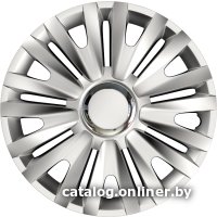 Набор колпаков на диски Versaco Royal RC 15" 15ROYALRCS (4шт, серебристый/хром)