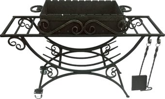 Мангал для дачи СтальСнабДизайн МК-4 Лодочка-3