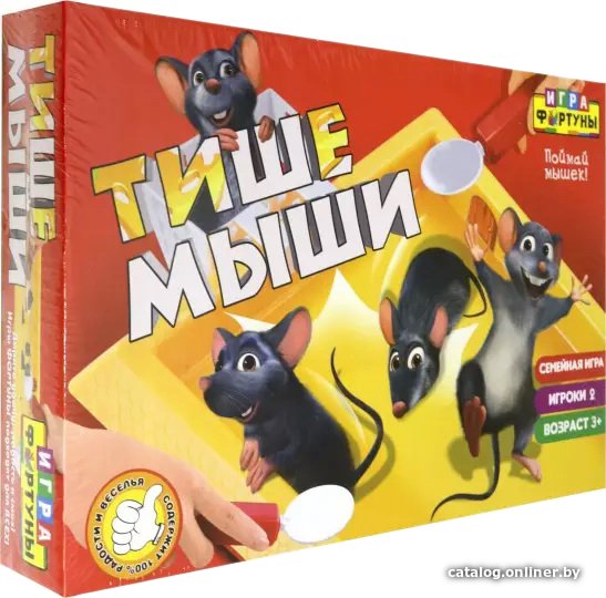 Детская настольная игра Фортуна Тише мыши Ф94482