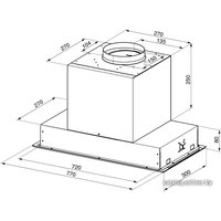 Кухонная вытяжка Smeg KSEG77X