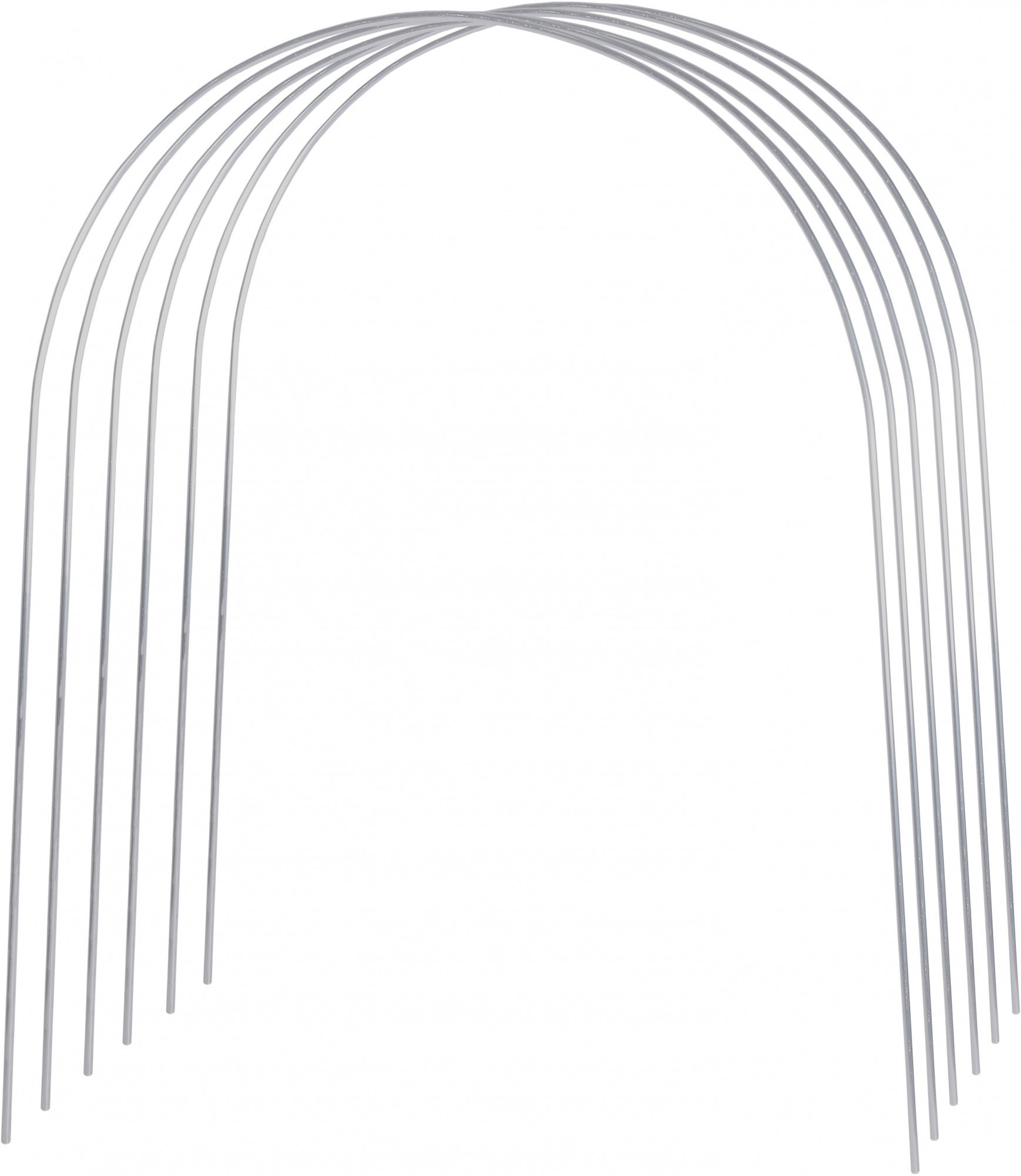 

Дуги для парника Comfort Alumin Group 2.5 м 002985 (6 шт, алюминий)