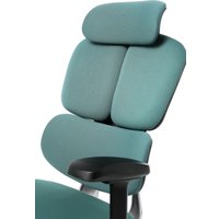 Игровое (геймерское) кресло Jiqiao R6001-ЧЗ (черный/бирюзовый)