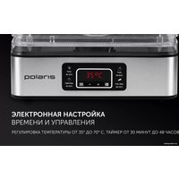 Сушилка для овощей и фруктов Polaris PFD 2008SV