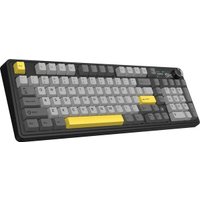 Клавиатура Ajazz AK980 V2 (черный/серый/желтый, Ajazz Gift)