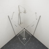 Душевой уголок Triton Дельта-Хром 90x90 (без поддона)