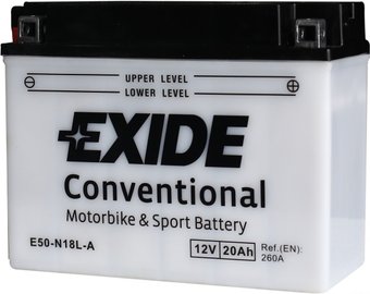 Exide Conventional E50-N18L-A (20 А·ч)