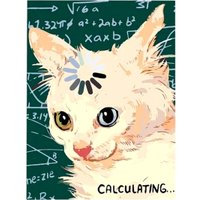 Картина по номерам Red Panda Вычисляю p56081