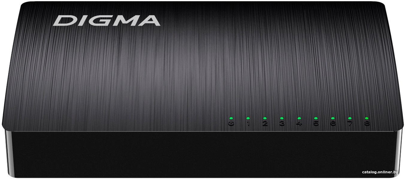 

Неуправляемый коммутатор Digma DSW-108GE