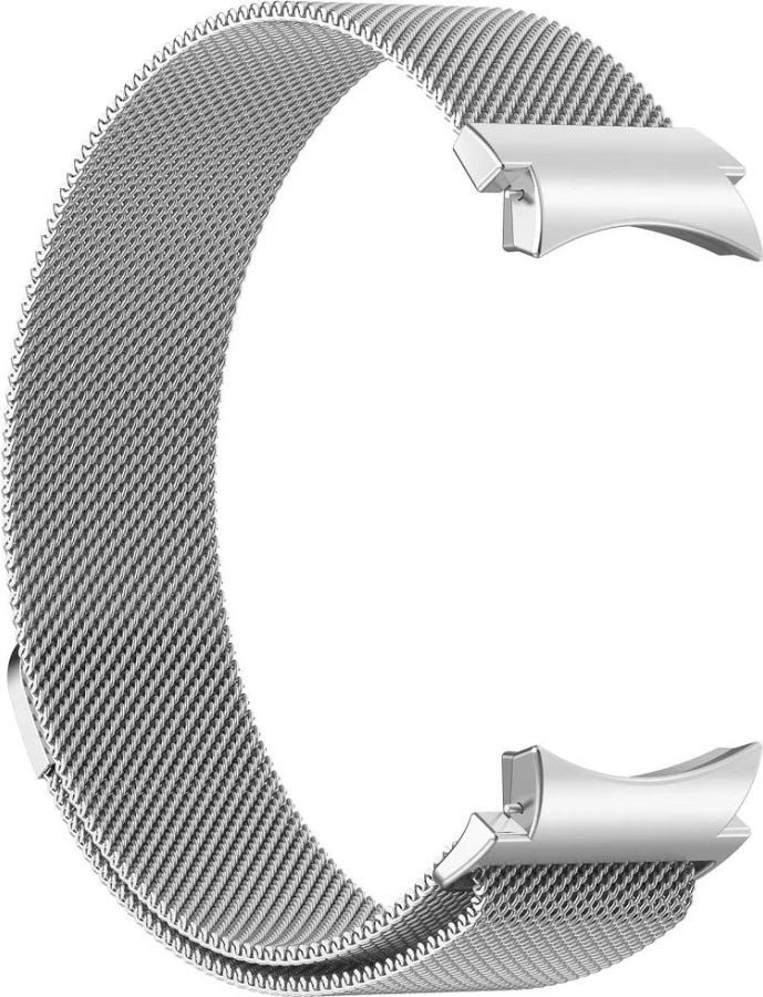 

Браслет Rumi Milanese loop металлический для Samsung Galaxy Watch4/5/6 (20 мм, серебристый)
