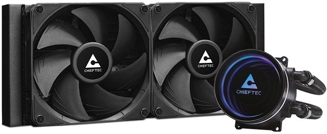 

Система жидкостного охлаждения для процессора Chieftec Iceberg 240 DARK