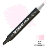 Маркер художественный Sketchmarker Brush Двусторонний R54 SMB-R54 (розовый снег) в Солигорске