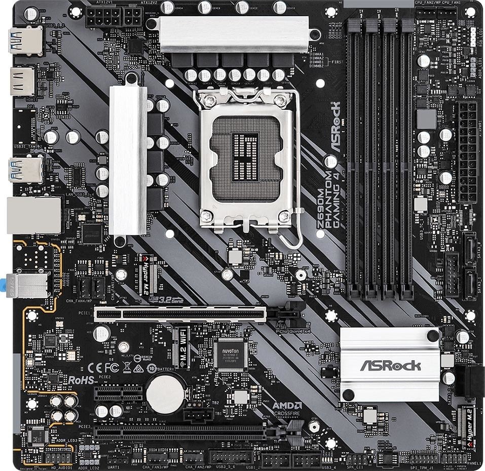 

Материнская плата ASRock Z690M Phantom Gaming 4