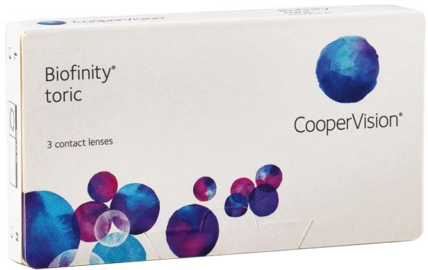 

Контактные линзы CooperVision Biofinity Toric -1.00 дптр 8.7 мм (3 шт)