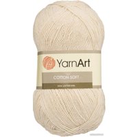 Пряжа для вязания Yarnart Cotton Soft 05 100 г 600 м (кремовый)