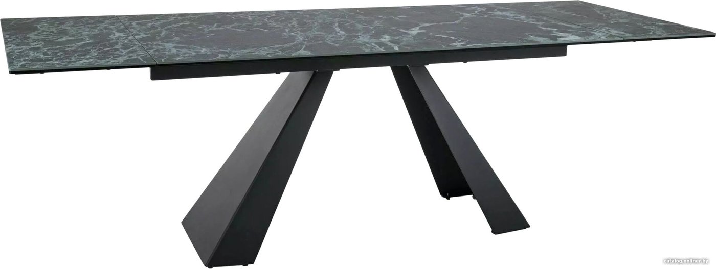 Кухонный стол Signal Salvadore ceramic SALVADORETVC160 (морской/черный матовый)