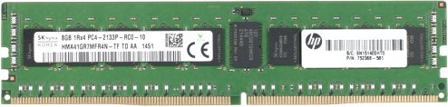 

Оперативная память HP 8GB DDR4 PC4-17000 [805669-B21]