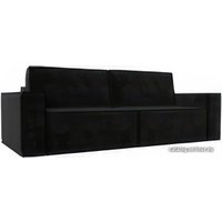 Диван Лига диванов Куба (велюр черный)