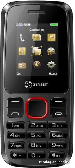 Кнопочный телефон Senseit L105 Black