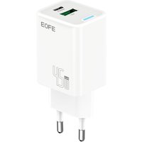 Сетевое зарядное EOFE E406 (белый)