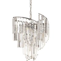 Подвесная люстра BayerLux Лувр 10777424 (хром)