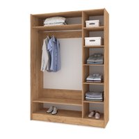 Шкаф-купе Modern Браун Б665 (золотой дуб/графит)