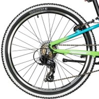 Велосипед Novatrack Katrina 7.V 24 р.10 2025 24AHV.KATRINA.10GBL5 (салатовый/голубой)