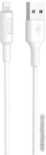 Кабель Hoco X25 Lightning (белый)