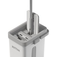 Швабра с отжимом Zetter L ZIP-HOME-0322-20 (белый)